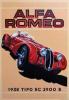 CARTA POSTER F.TO 50X70 - ALFA ROMEO